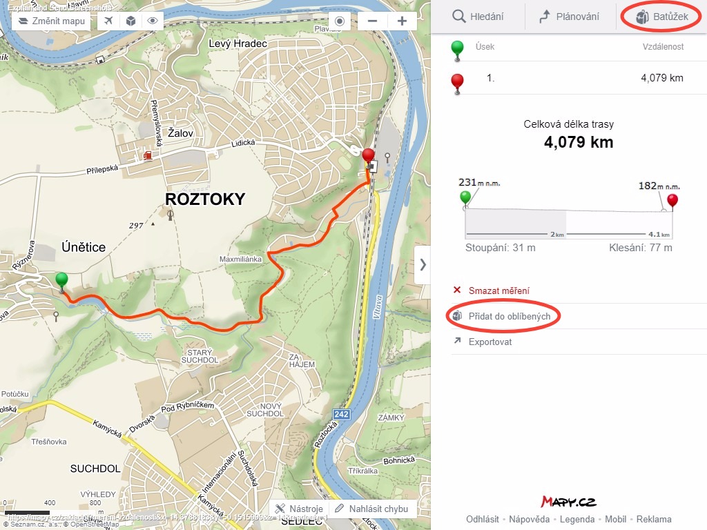 Jak importovat GPX do Mapy.cz Android?